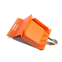Emballage se pliant magnétique de boîte-cadeau de carton de luxe Offres Spéciales avec la main de ruban