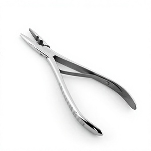 Alicates para extensión de cabello Alicates para prensar curvas de cuentas Alicates para 2 agujeros Herramienta para extensión de cabello Herramienta de aplicación de microperlas para salones - Product Image 1