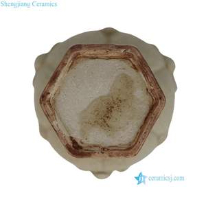 RXEN01-A Vintage de la <span class=keywords><strong>dynastie</strong></span> Song Glaçure céladon grisâtre Vase Zun décoré à trois moutons - Product Image 4