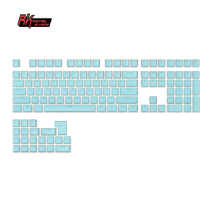 Royal Kludge Factory supply double shot injection translucent background <strong>pudding</strong> <strong>keycaps</strong> mechanical keyboard <strong>keycaps</strong> - Product Image 5