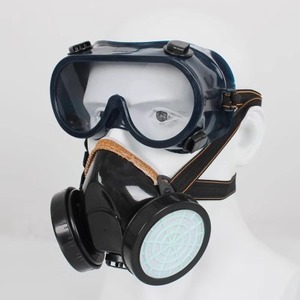 Best Care SP-01 Reusable Full Face Silicone <strong>Gas</strong> <strong>Mask</strong> Dustproof Smokeproof Breathable <strong>2</strong>-Layer Protective Cover Oxygen <strong>Respirator</strong> - Product Image 4
