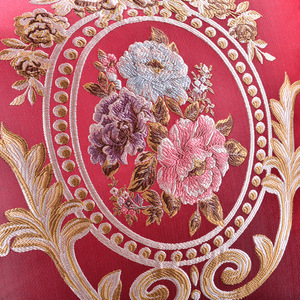 Жаккардовые винтажные наволочки для декоративных подушек с цветочной вышивкой, чехлы для диванных подушек, домашний декор, европейский ретро-классический стиль - Product Image 4
