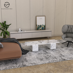 Largo Natural de mármol mesa de <span class=keywords><strong>café</strong></span> mesa de centro de muebles para el hogar - Product Image 2