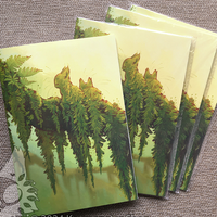 Carnet de décoration vintage Kawaii avec couverture réutilisable et autocollants