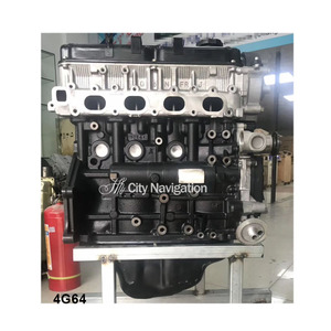 Nouveau bloc moteur long, moteur à essence automobile, assemblage moteur 4G63 4G64 pour Mitsubishi <span class=keywords><strong>JMC</strong></span> - Product Image 3