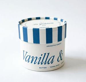 Scented Candle <b>White</b> Paper Tube Packaging Recyclable Cylindrical <b>Box</b> for Home Fragrance - Product Image 2