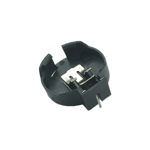 CR2450 סוללה מחזיק 2 סיכות BS-24-A1AJ013 סוללה בסיס מחזיק אופקי מח"ש <span class=keywords><strong>CR</strong></span> <span class=keywords><strong>2450</strong></span> מטבע לחצן תא סוללה תיבת עבור CR2450