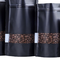 Prix d'usine – Sachet Doypack étanche avec fenêtre et fermeture éclair en papier kraft pour emballage de noix, poudres et snacks