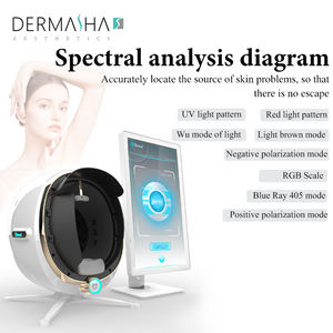 Máquina de análisis facial portátil, Analizador de iagnósticos 3D, dispositivo mágico de espejo facial, máquina de análisis de la piel con sistema de análisis automático de la piel - Product Image 4