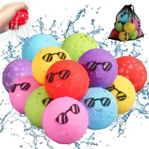 Silikon-Wasserball-Spiel Aufblasbares Wasserballon-Spielzeug Easy Quick Fun Wasserkampf-Spiel für den Pool