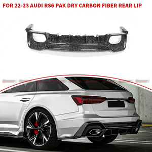 Diffuseur arrière de voiture en fibre de carbone sèche de style PAK à prix compétitif pour pare-chocs Audi RS6 - Product Image 4