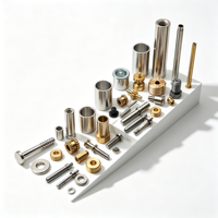 Pièces en aluminium usinées CNC industrielles sur mesure, pièces en acier inoxydable usinées CNC 5 axes OEM, pièces de précision