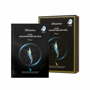 JMsolution agecare มาส์กหน้าผ้าฝ้ายสไตล์เกาหลีแพ็คมาสกินแคร์10ชิ้นแผ่นแอสตาแซนไฮยาลูโรนิกแอซิด - Product Image 2