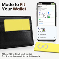 Traceur de portefeuille double système certifié MFi, compatible avec l'application Localiser et Google Find Hub, pour passeport et bagages