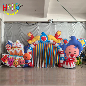 Tổ chức sự kiện trang trí <span class=keywords><strong>Inflatable</strong></span> phim hoạt hình vòm plim plim Đảng trang trí sân khấu <span class=keywords><strong>Inflatable</strong></span> nền vòm - Product Image 3