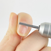 Fraise à ongles de haute précision 2.3/4.0/5.35mm en carbure de tungstène à coupe diamantée pour ponceuse à ongles électrique