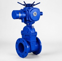 Katup Gerbang Terintegrasi Manual Listrik Songhao Zhicheng dengan Segel Lunak, Ukuran 2-24 Inci, untuk Suplai dan Drainase Air Suhu Normal, OEM