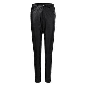 <span class=keywords><strong>Pantaloni</strong></span> Elasticizzati in Pelle PU da <span class=keywords><strong>Donna</strong></span>, Moda Primavera Autunno, Sexy Elasticizzati Aderenti Stile Skinny, <span class=keywords><strong>Pantaloni</strong></span> Lunghi a Sigaretta S-3XL - Product Image 4