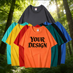 T-shirt en coton 100% de style streetwear surdimensionné, 260 g/m², impression personnalisée, logo, coupe confortable, t-shirts pour hommes - Product Image 4