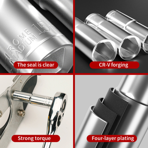 Industrial grade alta qualidade casa manutenção ferramentas estrela hex chave longa soquete - Product Image 4