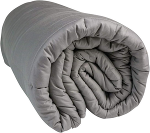 Couette en duvet gris respirante pour un confort optimal, garnissage chaud en duvet de canard matelassé, couette en duvet de luxe pour hôtel et maison - Product Image 3