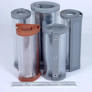 Tianhe ม่านประตูแบบใส PVC ม่านแม่เหล็กสำหรับกลางแจ้ง - Product Image 2