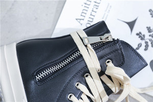 Scarpe Casual con Logo Personalizzato Stampato in Serigrafia, Sneakers <span class=keywords><strong>di</strong></span> Lusso con Lacci alla Caviglia, <span class=keywords><strong>Stivali</strong></span> Alti con Zip per Donna, Scarpe da Ginnastica Streetwear - Product Image 3