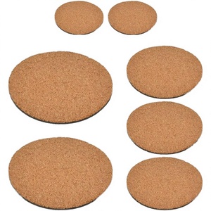 10 piezas de alfombrillas y posavasos de corcho lavables con patrón sólido de 10 mm de grosor, de 4/6/8 pulgadas, para jardinería DIY en interiores/exteriores - Product Image 4