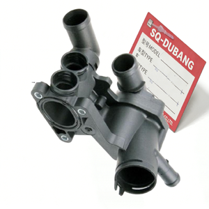 Conjunto de Carcasa del Termostato y Brida de Salida de Agua del Refrigerante del Motor para VW Polo SEAT Ibiza 032121111AP 032121111AN 032121111BG - Product Image 4