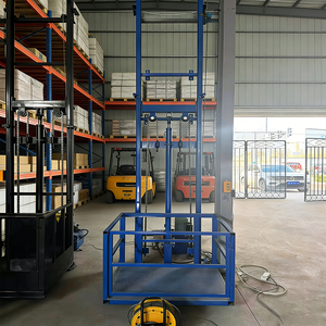 Elevador de Carga Seguro <span class=keywords><strong>para</strong></span> Montar en la Pared, Plataforma de Elevación Resistente, Elevador de Carga <span class=keywords><strong>para</strong></span> Interiores y Exteriores, Uso Doméstico y en <span class=keywords><strong>Edificios</strong></span> - Product Image 6