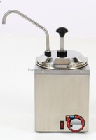 Pompe à Sauce Électrique Seau Isolant Automatique Distributeur Portable de Chocolat Distributeur de Chocolat Chaud