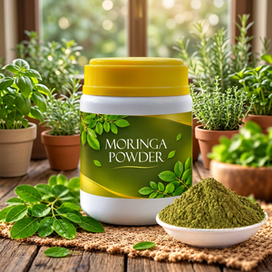 Produits à base de plantes Chamakkatt, poudre de feuilles de Moringa 200 g, certifiée ISO, soutien immunitaire, complément alimentaire, Kerala, durée de conservation : autre - Product Image 4