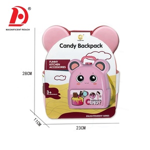 HUADA Mochila de Dulces 2 en 1, Juego de Imitación de Heladería, Juguetes de Cocina para Niños, Juego de Simulación con Postres de Juguete - Product Image 6