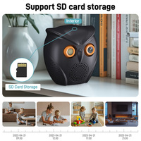 Caméra intelligente Rscamtom 3MP pour intérieur avec IA, lecture de musique, détection humanoïde, alarme et Wi-Fi