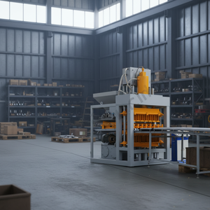 Machine à fabriquer des briques en argile hydraulique SHUNYA haute capacité SY7-10, presse hydraulique 100T-200T, pompe à moteur pour la production de blocs de <span class=keywords><strong>ciment</strong></span> - Product Image 3