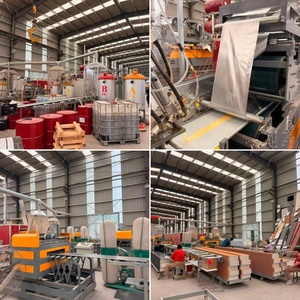 Panel Sándwich <span class=keywords><strong>de</strong></span> Acero Galvanizado para Paredes Interiores/Exteriores y Techos, Aislamiento <span class=keywords><strong>de</strong></span> PU, Geométrico, Antiestático, Ecológico, Resistente al Agua/Fuego - Product Image 5