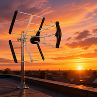 Aangepaste hoogwaardige fabrieksdirecte digitale UHF buitenantenne voor HDTV Freeview 4K signaalontvangst DVBT2 4G/5G filter antenne