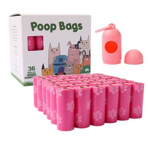 Sacs à déjections canines biodégradables et compostables personnalisés, respectueux de l'environnement, pour animaux de compagnie - Product Image 1