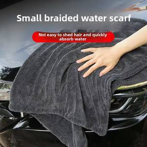 Toalla de Microfibra con Bucle Trenzado para Secado de Autos, Tamaño y Color Personalizables, Suave, Sin Pelusas, Suministro al por Mayor - Product Image 4