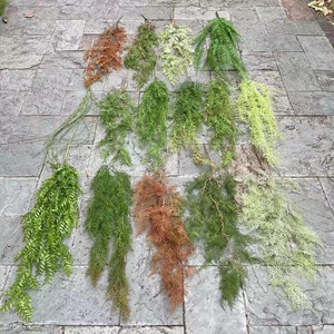 Feuille de soie <span class=keywords><strong>série</strong></span> verte maison décorative en gros mariage feuillage en plastique feuilles artificielles - Product Image 3