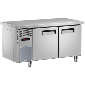 Refrigerador Comercial <span class=keywords><strong>Bajo</strong></span> Mostrador de Acero Inoxidable, con Disipador de Calor Desmontable, para Cocina de Restaurante, Superventas - Product Image 1