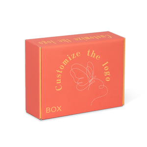 Geschenk Mailer Box Kunden spezifische Größe Logo <span class=keywords><strong>Text</strong></span> Farbe Produkt Box Karton Versand box für Kleidung Schuhe Waren - Product Image 1