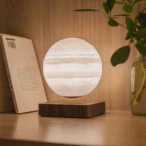 Pendente stile scandinavo illuminazione Designer moderna bolla di vetro levitazione magnetica galleggiante giove lampadario luce domestica - Product Image 6