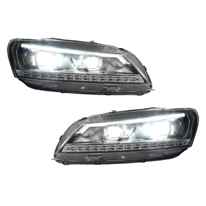 Faro per VW <span class=keywords><strong>Volkswagen</strong></span> <span class=keywords><strong>Passat</strong></span> <span class=keywords><strong>B7</strong></span> Versione USA 2011-2015, Gruppo Fari LED Auto, Aggiornamento con Lente Bifocale, Lampada Anteriore in Vendita - Product Image 1