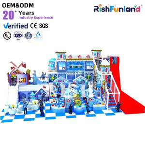Commercial Castle Structure Indoor Playground Slide Ball <strong>Pool</strong> Climbing Children Play Ground Colorful Indoor Play Equipment - Product Image 1