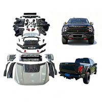 Kit de carrosserie complet avec pare-chocs et calandre pour Ford F150 2018-2020, mise à niveau vers le modèle F150 Raptor 2024, marchepieds latéraux, feux de voiture, kit de lifting