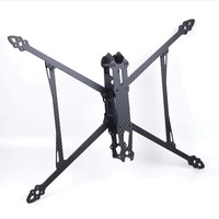 Kit de cadre Freestyle POWERelax Mark4 V2 8 pouces/9 pouces/10 pouces en fibre de carbone intégrale pour drone de course FPV Quadcopter