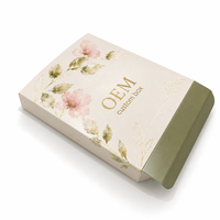 Boîte en papier de luxe à finition mate, personnalisée, en matériaux recyclés, avec logo, pour l'emballage de masques faciaux, de produits de soin de la peau et de produits de beauté