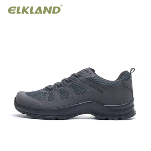 Zapatillas de exterior personalizadas para Hombre Zapatos de senderismo transpirables de nobuk artificial al por mayor para senderismo de verano - Product Image 3