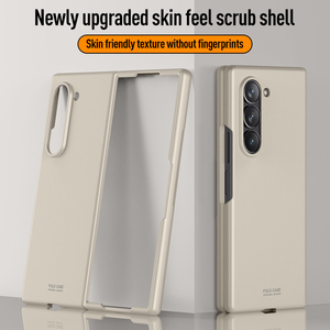 Per Samsung <span class=keywords><strong>Z</strong></span> piega 5 Business custodia per telefono pieghevole per Samsung <span class=keywords><strong>Z</strong></span> piega 6 pelle si sente satinato custodia per cellulare - Product Image 4